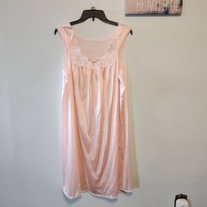 Vintage Vanity Fair Negligee Night Gown Extra Large XL 44